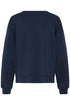 Fransa Aurora Sweatshirt Navy Blazer