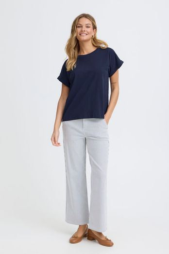 Fransa Feba T-Shirt Navy Blazer