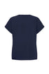 Fransa Feba T-Shirt Navy Blazer