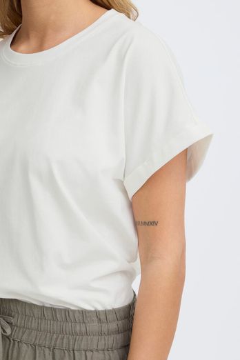 Fransa Feba T-Shirt Whipser White