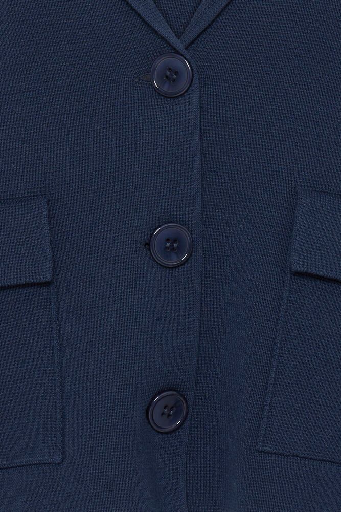 Fransa Ita Cardigan Navy Blazer