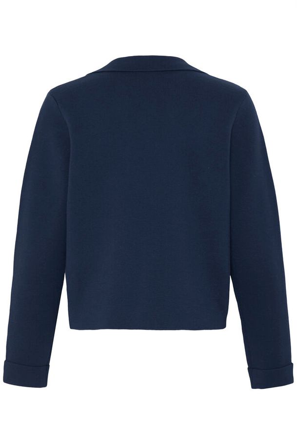 Fransa Ita Cardigan Navy Blazer