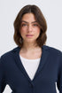 Fransa Ita Cardigan Navy Blazer