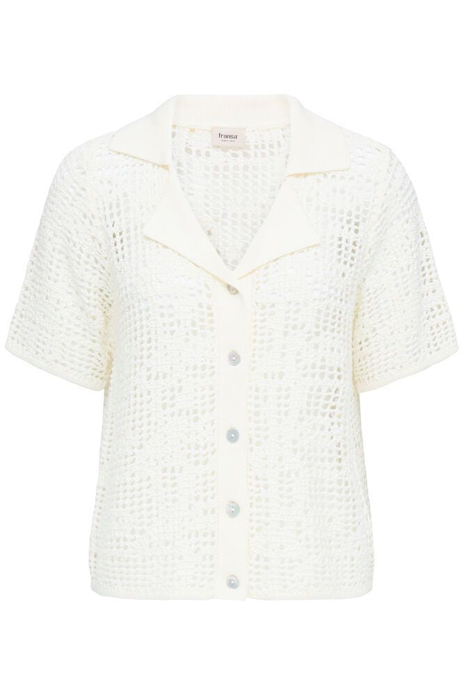 Fransa Raven Cardigan Whisper White