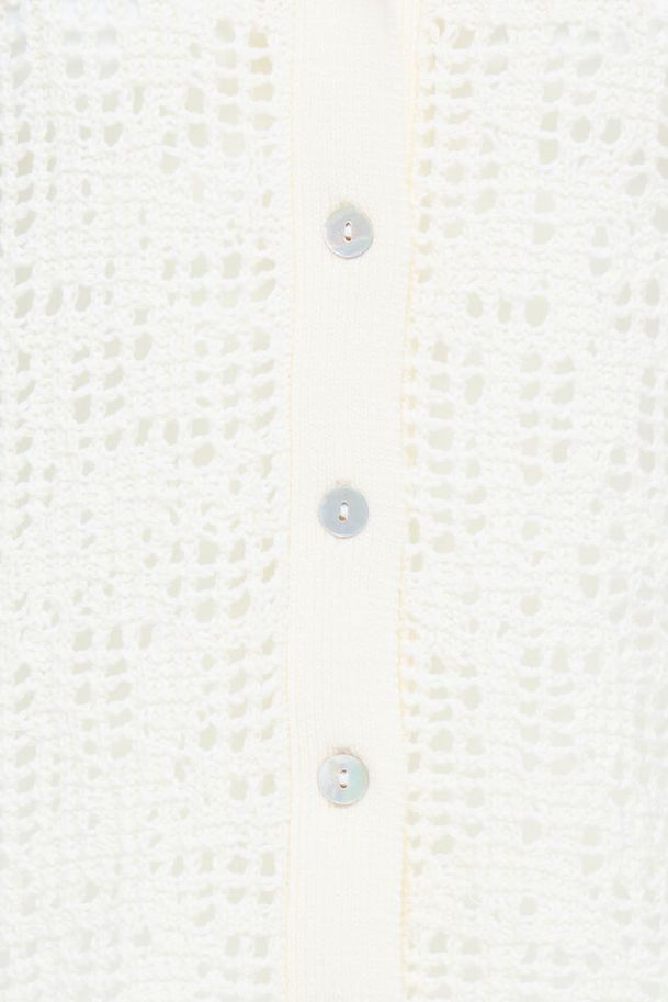 Fransa Raven Cardigan Whisper White