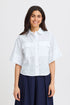 Fransa Blair Shirt Whisper White