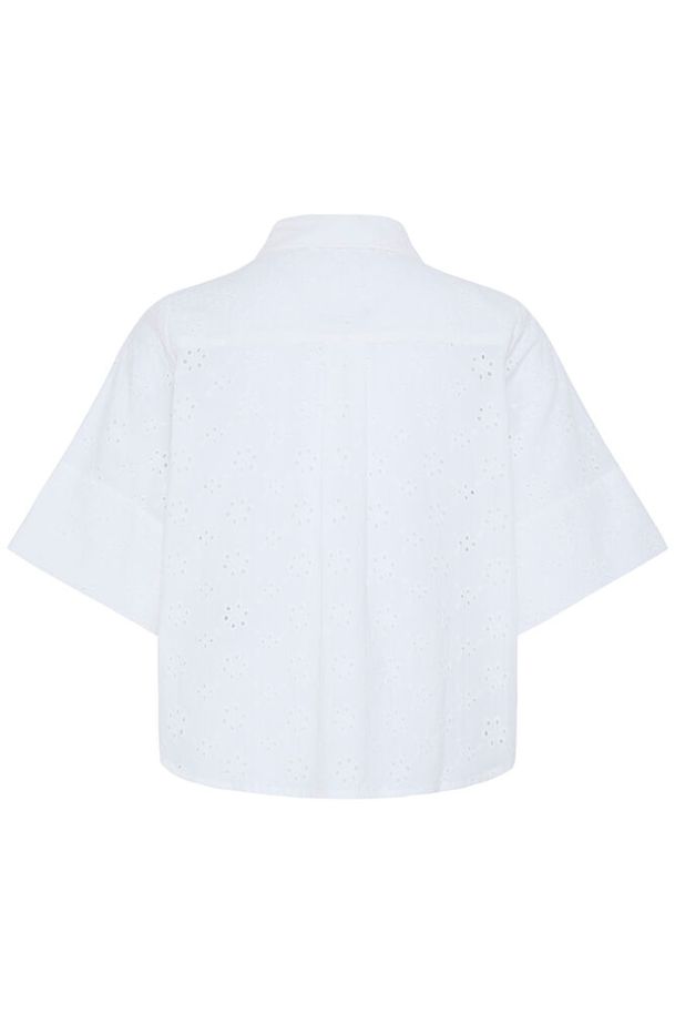 Fransa Blair Shirt Whisper White