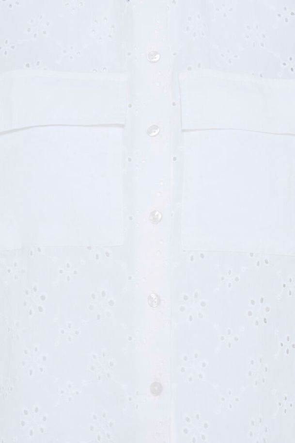 Fransa Blair Shirt Whisper White