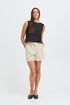 b.young Falakka Short Rainy Day Stripe