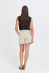 b.young Falakka Short Rainy Day Stripe