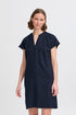 b.young Falakka V Neck Dress Copenhagen Night