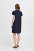 b.young Falakka V Neck Dress Copenhagen Night