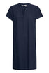 b.young Falakka V Neck Dress Copenhagen Night
