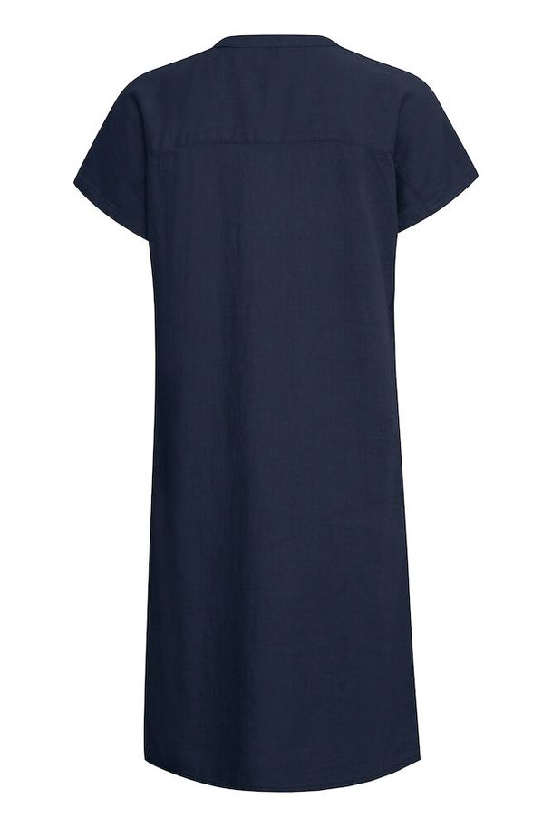 b.young Falakka V Neck Dress Copenhagen Night