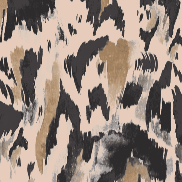 Saint Tropez Osina Blouse Tannin Blurry Animal