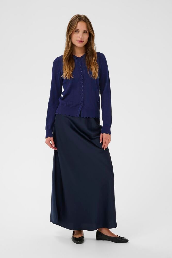 Saint Tropez Obette Cardigan Navy Peony