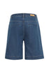 Fransa Denima Shorts Mid Blue Denim