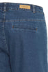 Fransa Denima Shorts Mid Blue Denim