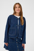 Saint Tropez Oivy Jacket Medium Blue Denim