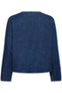 Saint Tropez Oivy Jacket Medium Blue Denim