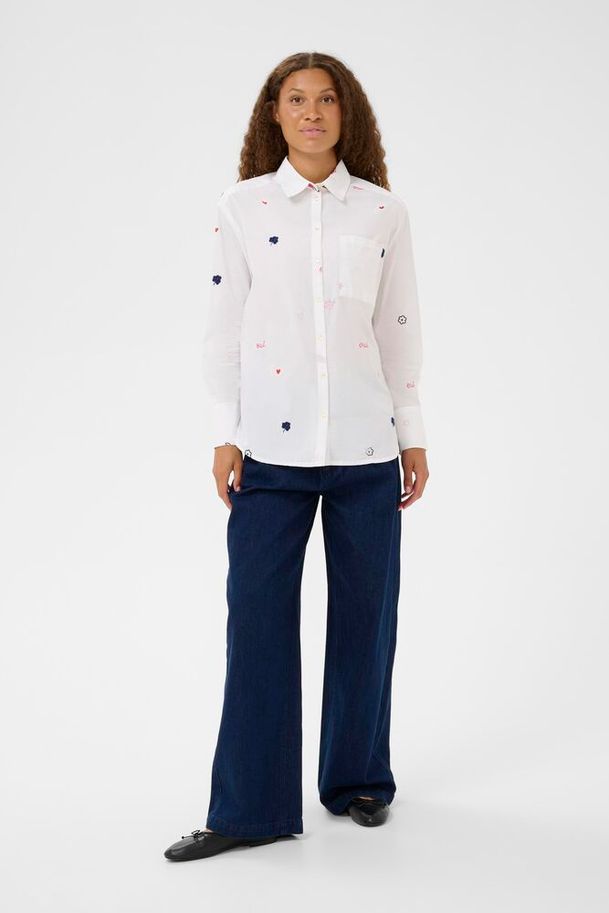 Saint Tropez Olberta Shirt Bright White