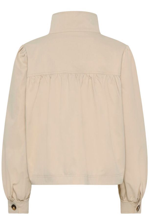 Saint Tropez Olina Short Jacket Oxford Tan
