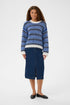 Saint Tropez Olma Pullover K.Blue Ice Navy Stripes