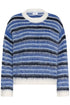 Saint Tropez Olma Pullover K.Blue Ice Navy Stripes