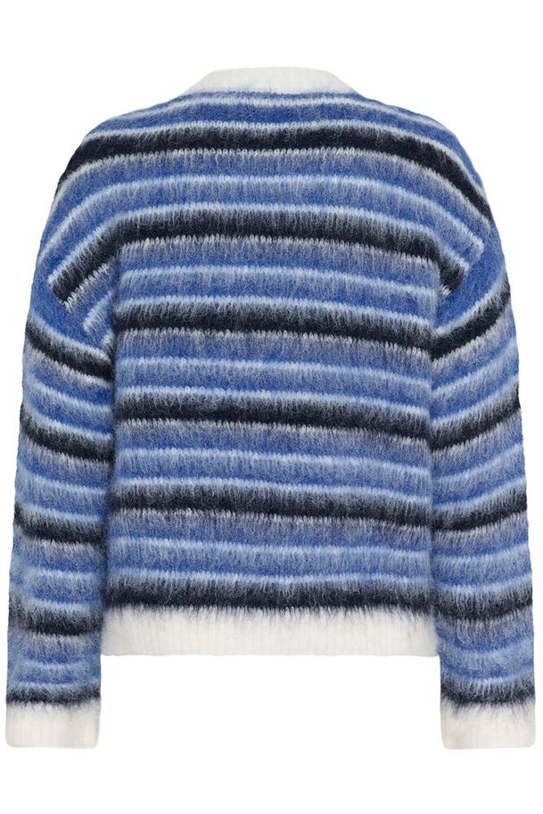 Saint Tropez Olma Pullover K.Blue Ice Navy Stripes