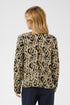 Saint Tropez Osina Blouse Tannin Blurry Animal
