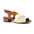 Lunar Jaden Beige Lea. Sandal