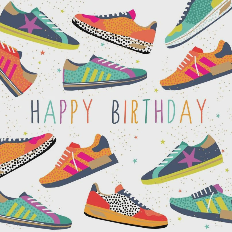 Happy Birthday Trainers By Portfolio Cards