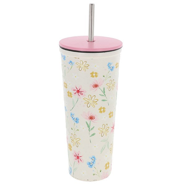 Hydration Soda Cup Mixed Floral Pink