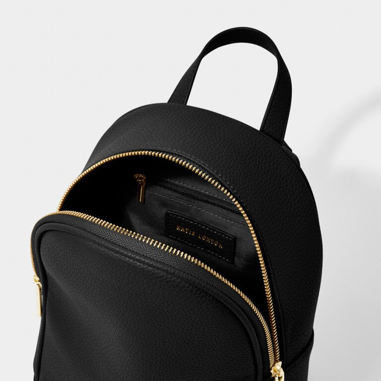 Katie Loxton Black Cleo Backpack