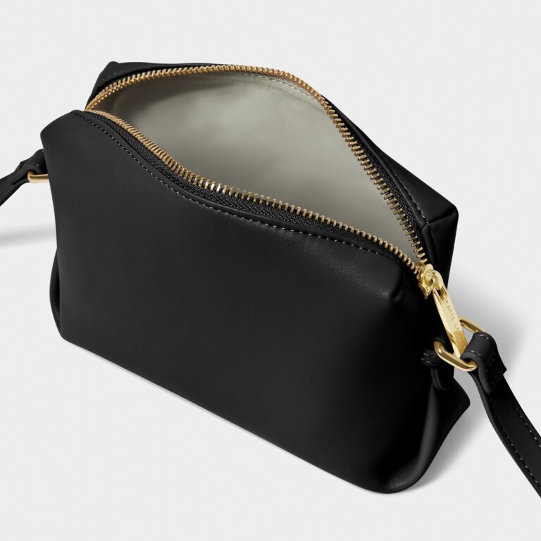 Katie Loxton Black Lily Mini Bag