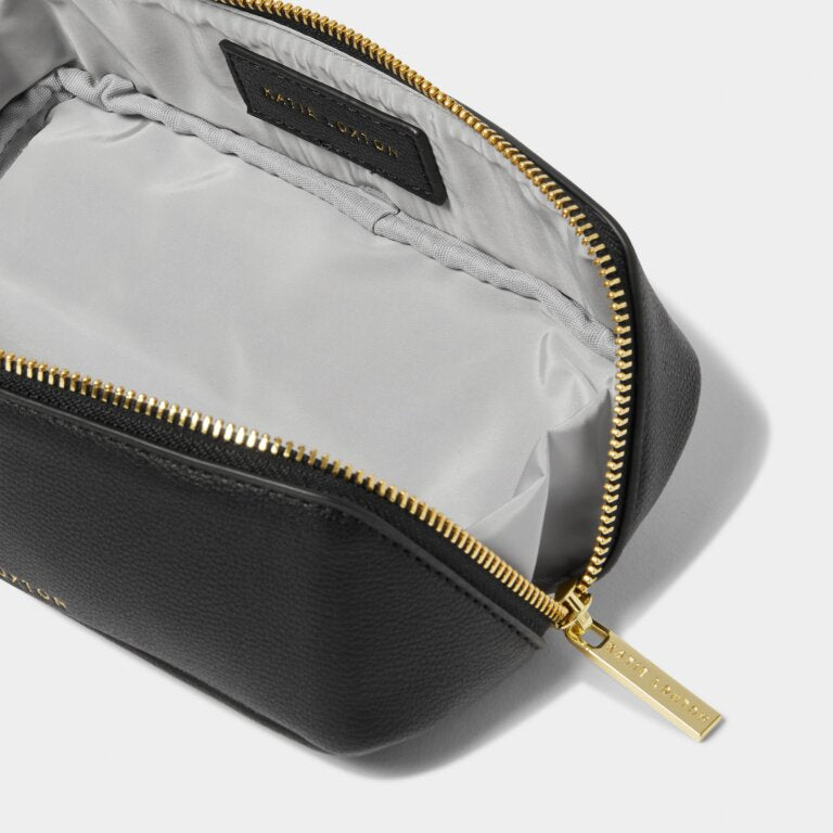 Katie Loxton Black Small Make Up Bag