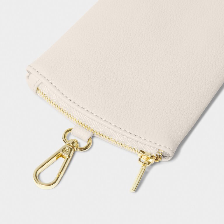 Katie Loxton Off White Clip On Sunglasses Case