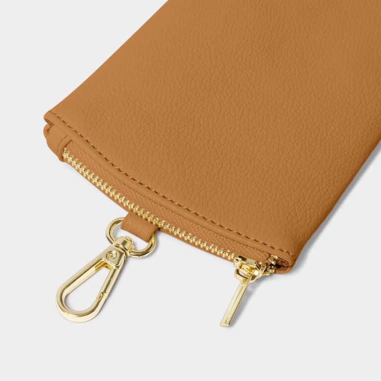 Katie Loxton Tan Clip On Sunglasses Case