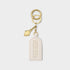 Katie Loxton Off White You Are The World Keepsake Charm Keyring