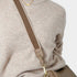 Katie Loxton Mocha Stripe Canvas Strap