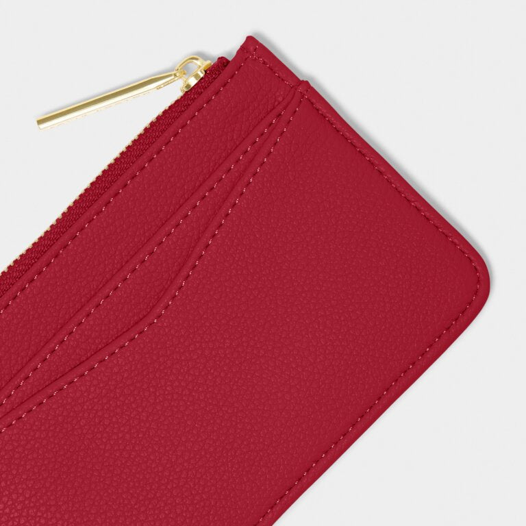 Katie Loxton Garnet Red Hana Coin & Cardholder