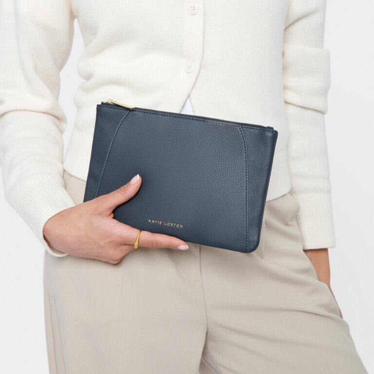 Katie Locton Slate Hana Pouch