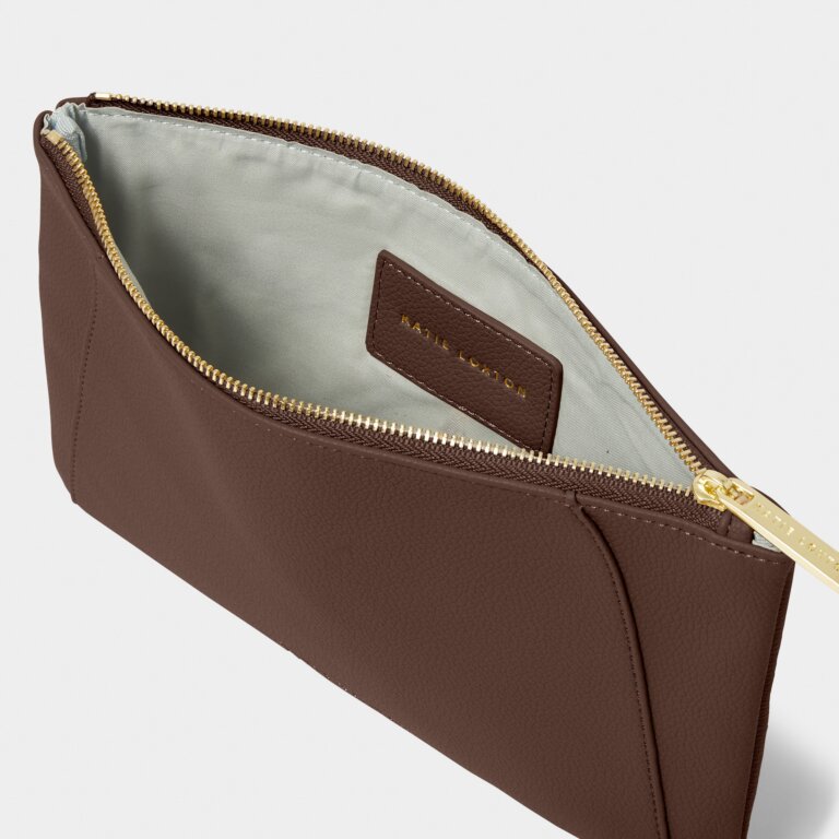 Katie Loxton Chocolate Hana Pouch