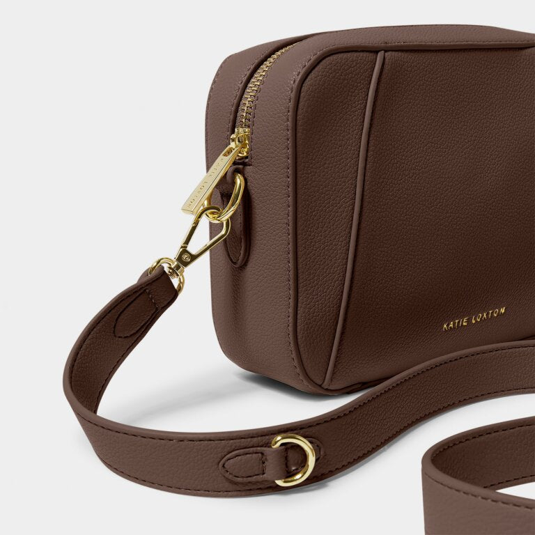 Katie Loxton Chocolate Hana Crossbody Bag