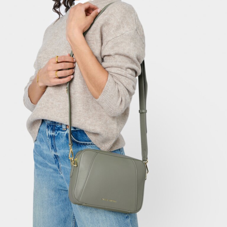 Katie Loxton Graphite Green Hana Crossbody Bag