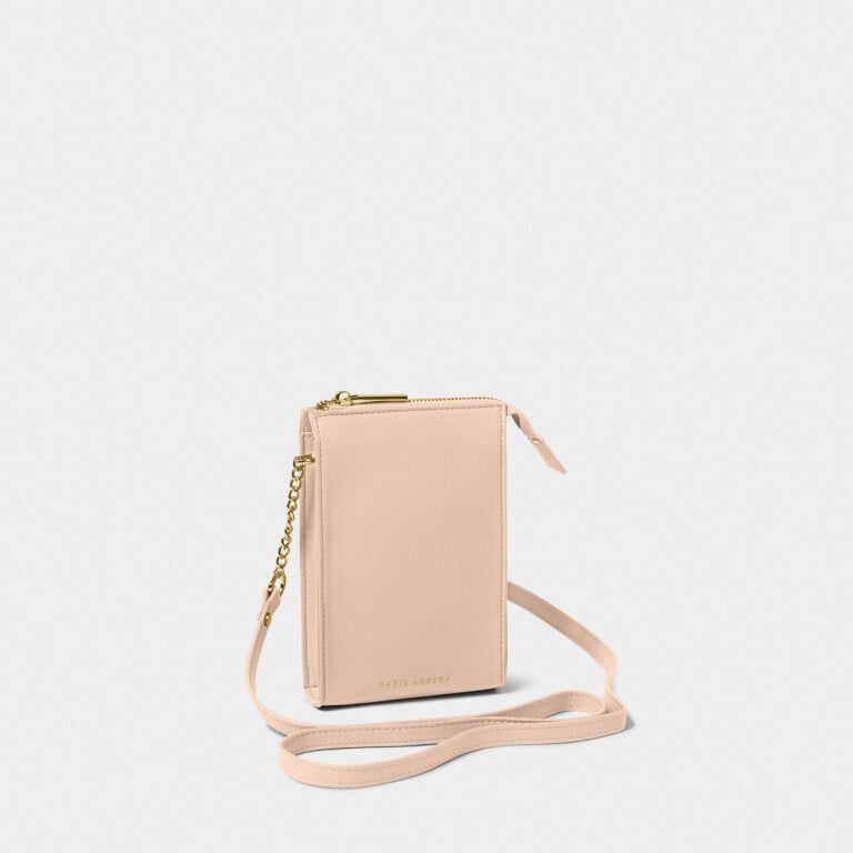 Katie Loxton Nude Pink Zana Slim Crossbody Bag