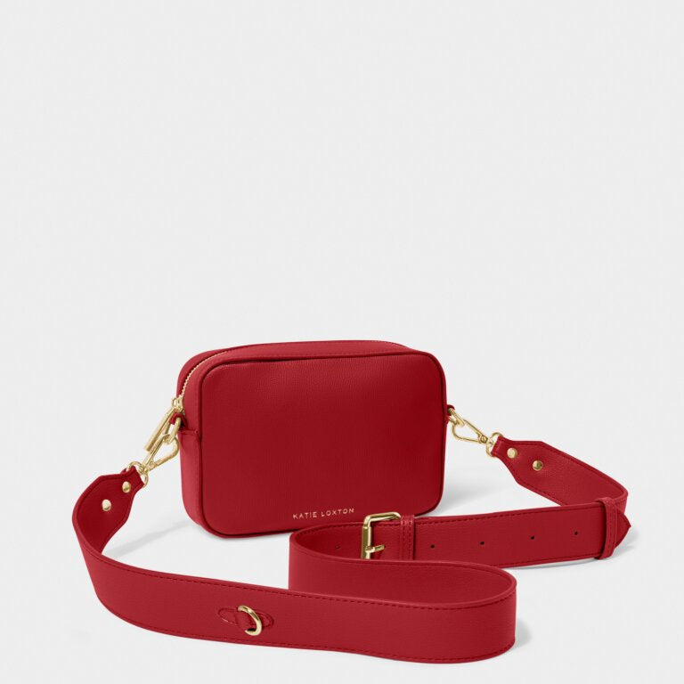 Katie Loxton Garnet Red Zana Mini Crossbody Bag