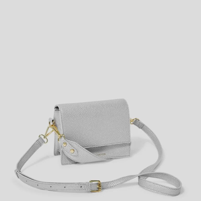 Katie Loxton Silver Orla Mini Crossbody Bag