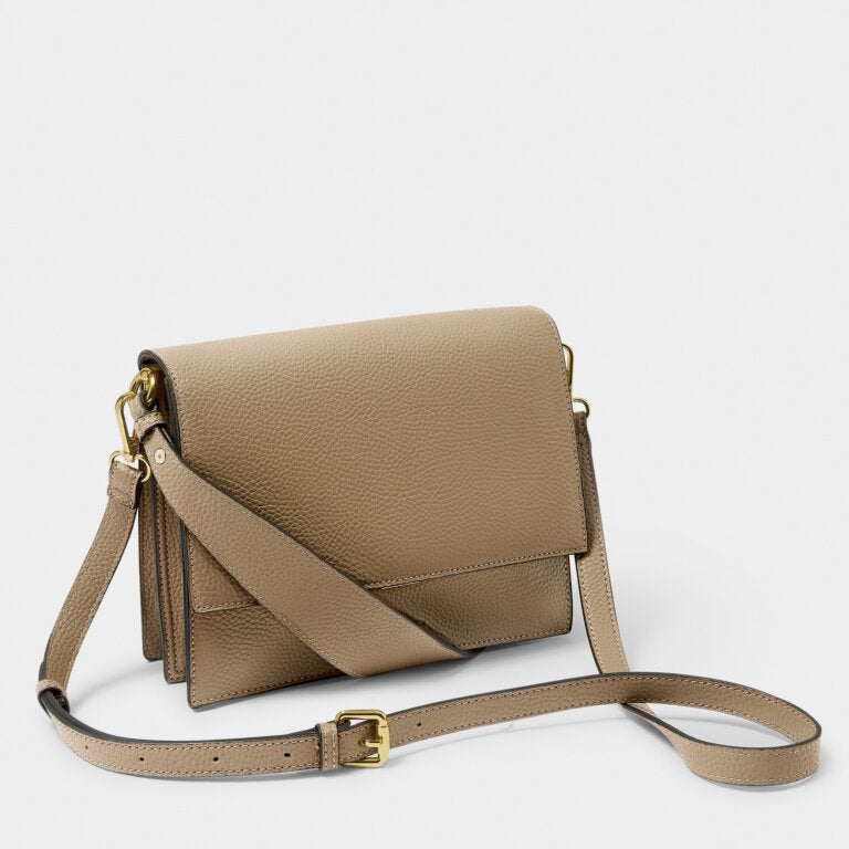 Katie Loxton Taupe Orla Crossbody Bag