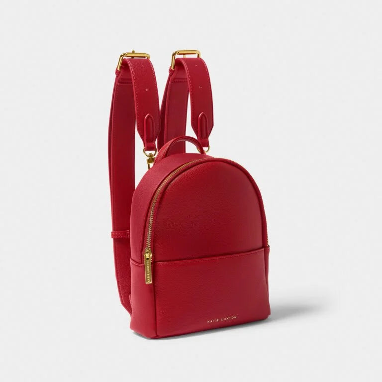 Katie Loxton Garnet Red Mika Small Backpack